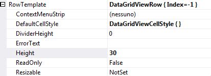 DataGridViewRow.Height Property (System.Windows.Forms).
